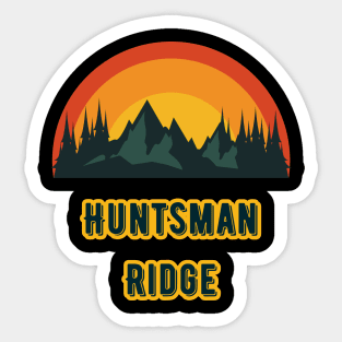 Huntsman Ridge Sticker